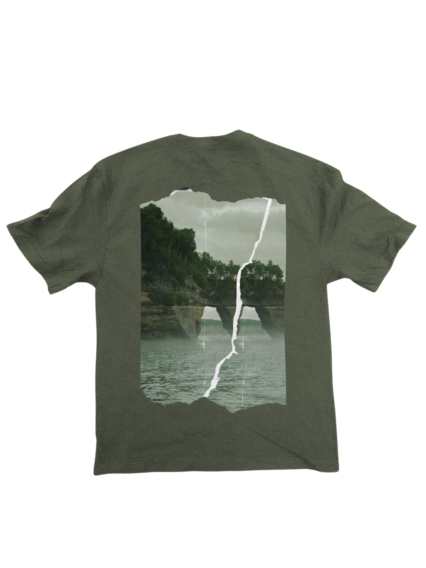 Pictured Rocks Oversized Tee