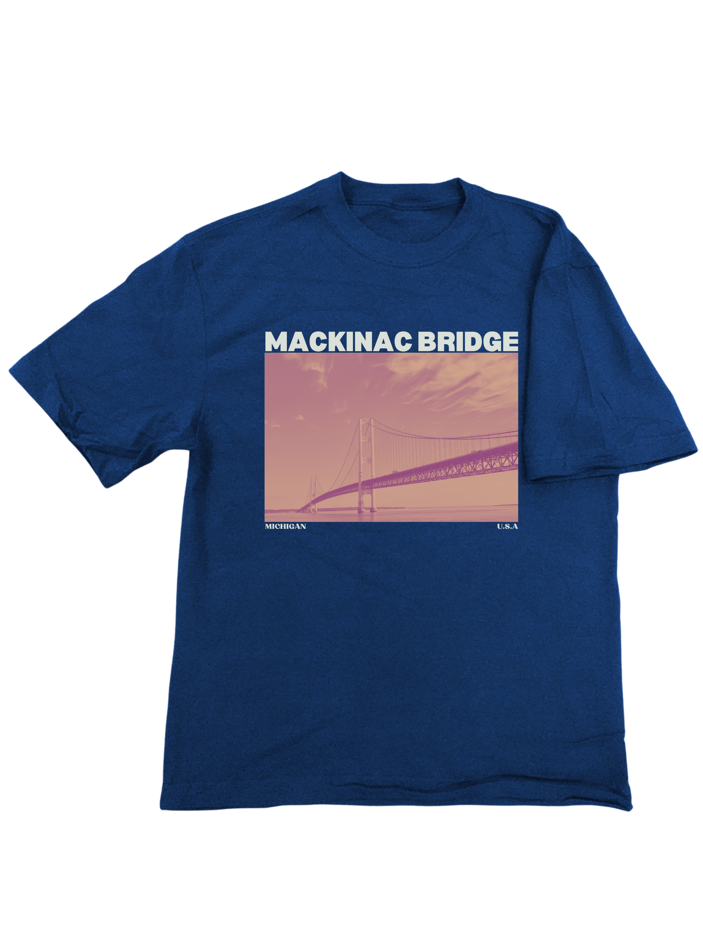 Mackinac USA Oversized Tee
