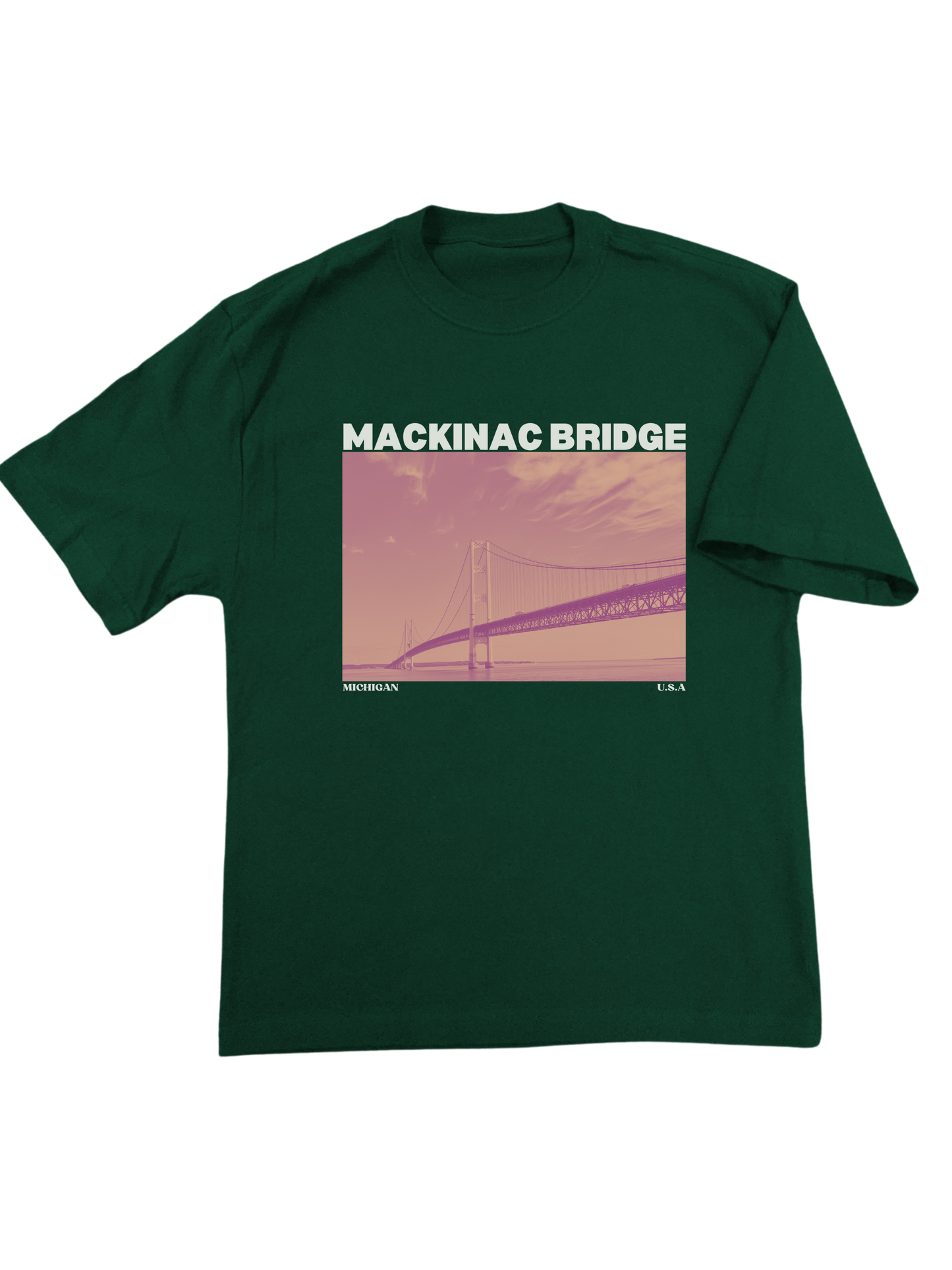 Mackinac USA Oversized Tee