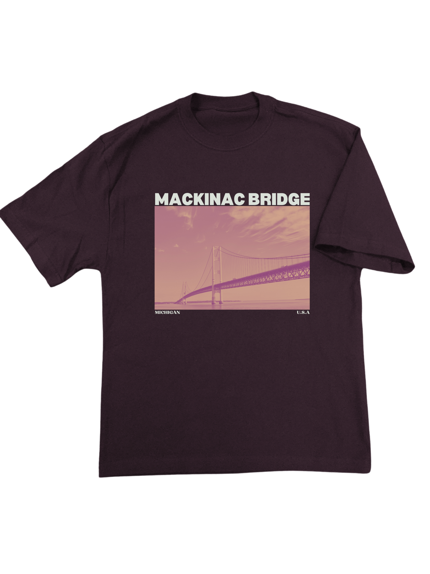 Mackinac USA Oversized Tee