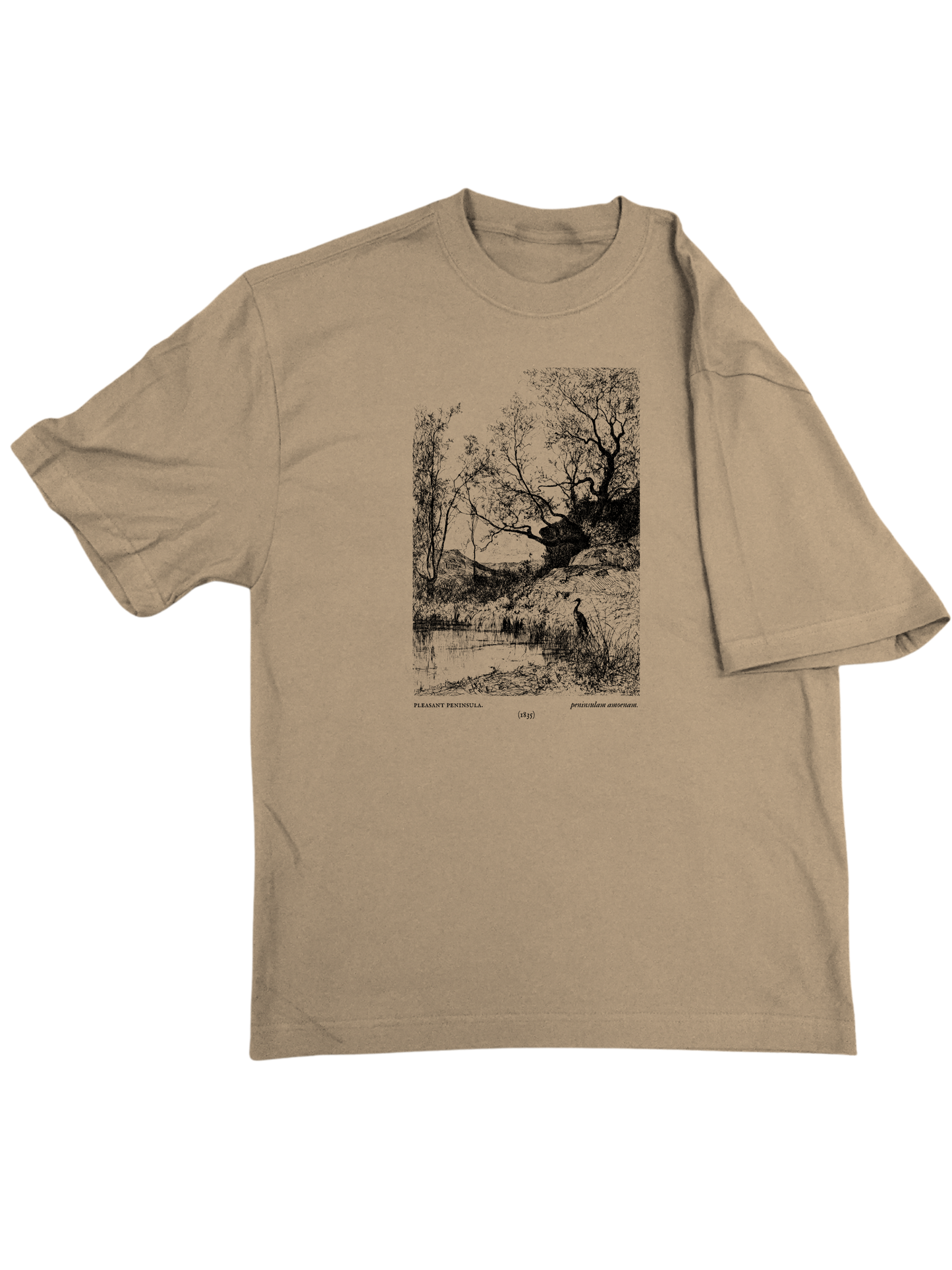 Peninsula Lake Oversized Tee