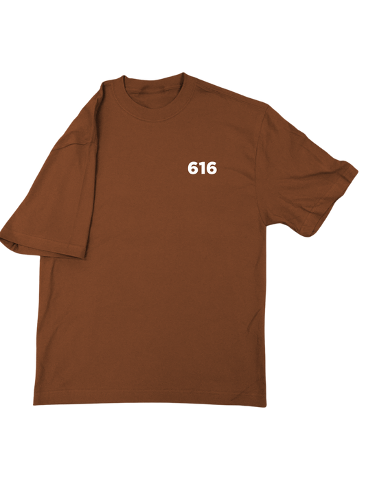 616 Distressed Oversized Tee