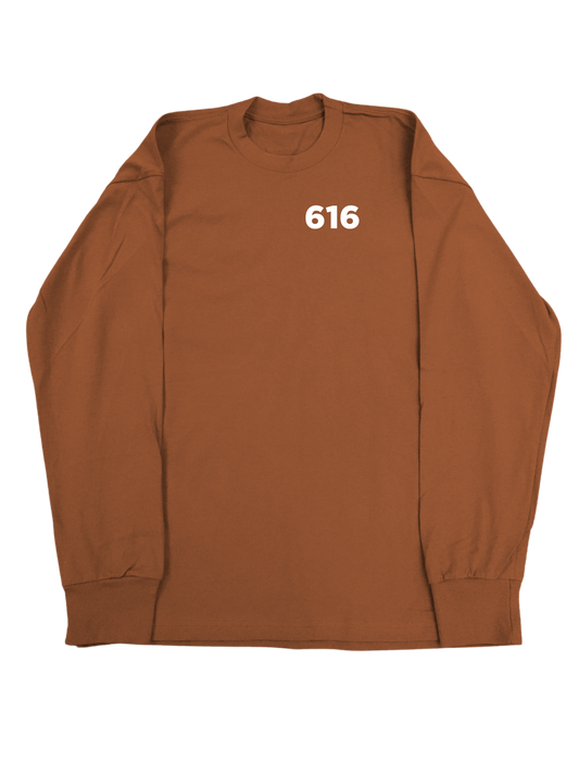 616 Distressed Long Sleeve Tee