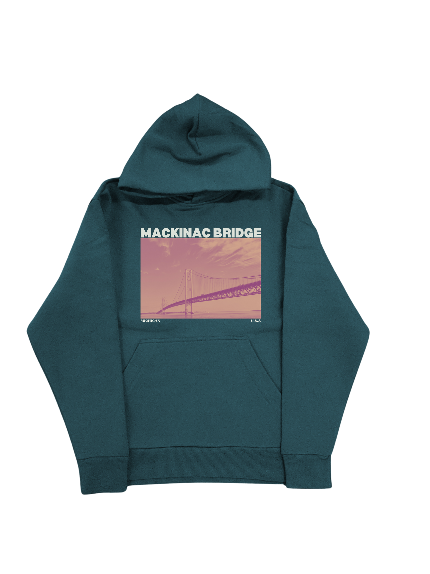 Mackinac USA Pullover Hoodie