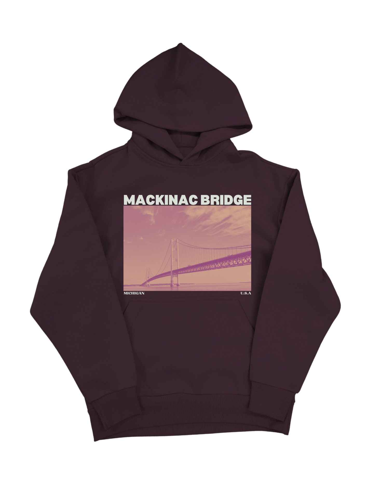 Mackinac USA Pullover Hoodie