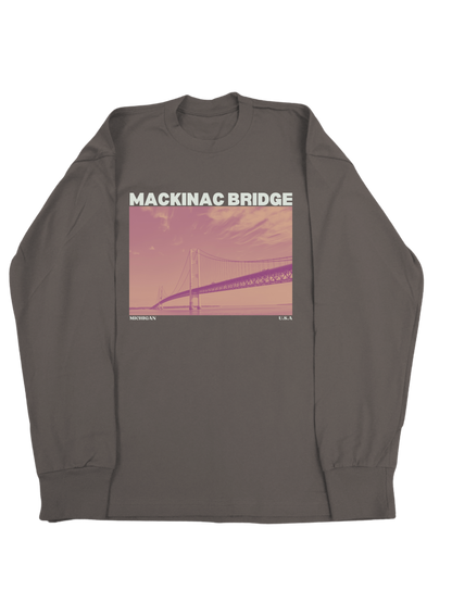 Mackinac USA Long Sleeve Tee