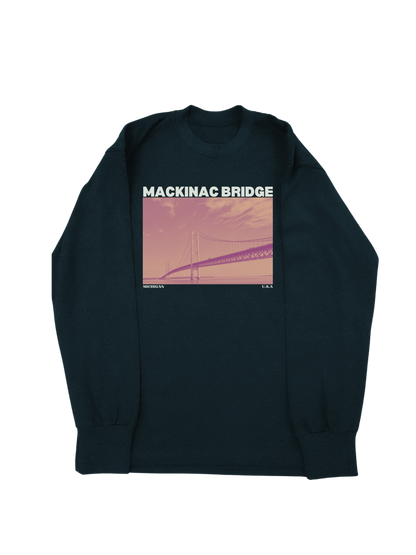 Mackinac USA Long Sleeve Tee