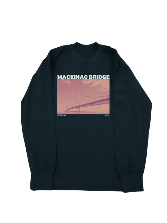 Mackinac USA Long Sleeve Tee