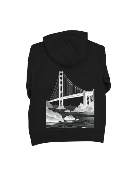 1957 Mackinac Bridge Pullover Hoodie